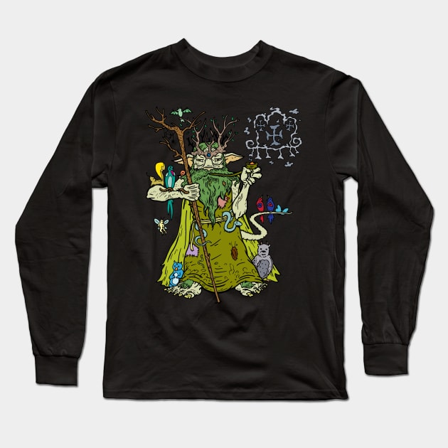 Barbatos the Demon Long Sleeve T-Shirt by Morgue Window Merch